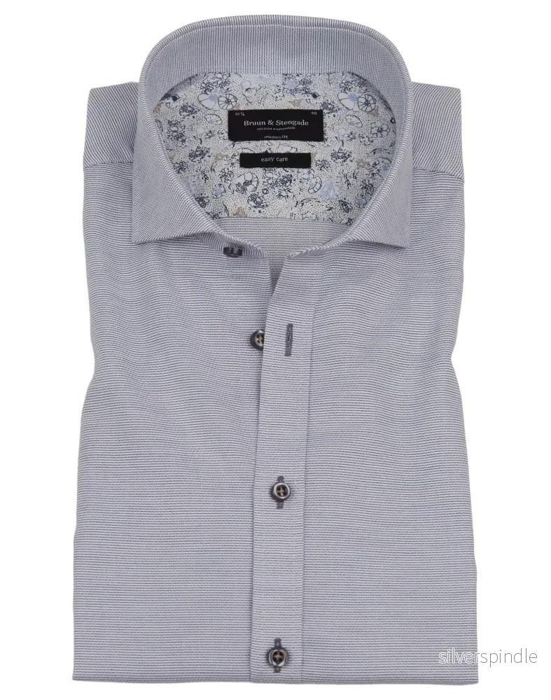 BS Depay Modern Fit Skjorta – Blue BS Depay Modern Fit Skjorta – Blue