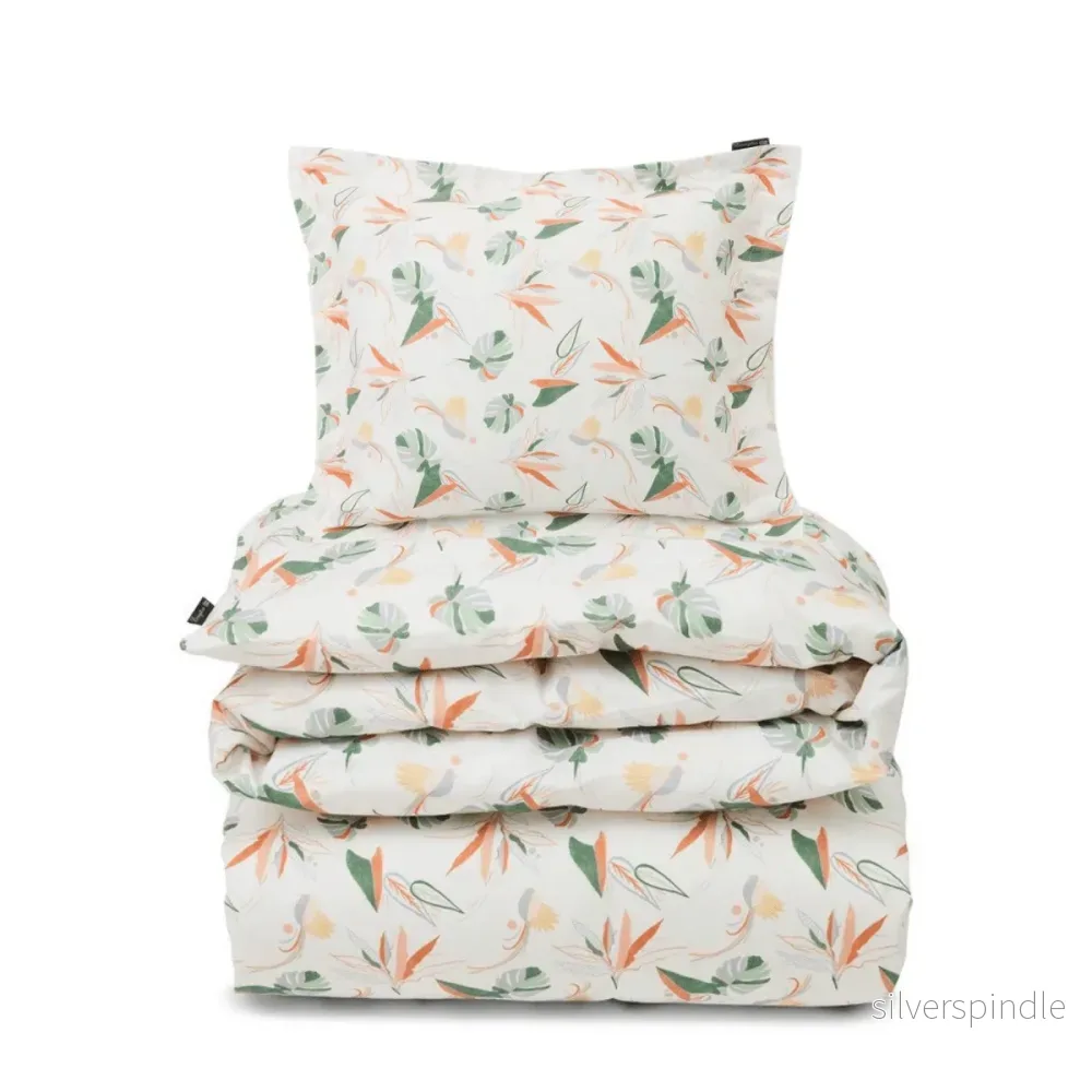 Lexington Multi Color Printed Cotton Sateen Påslakanset - Outlet