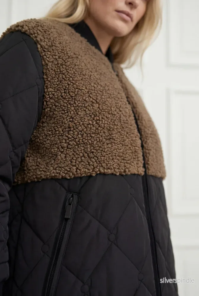 Diddi Teddy Coat - Black - Bild 2
