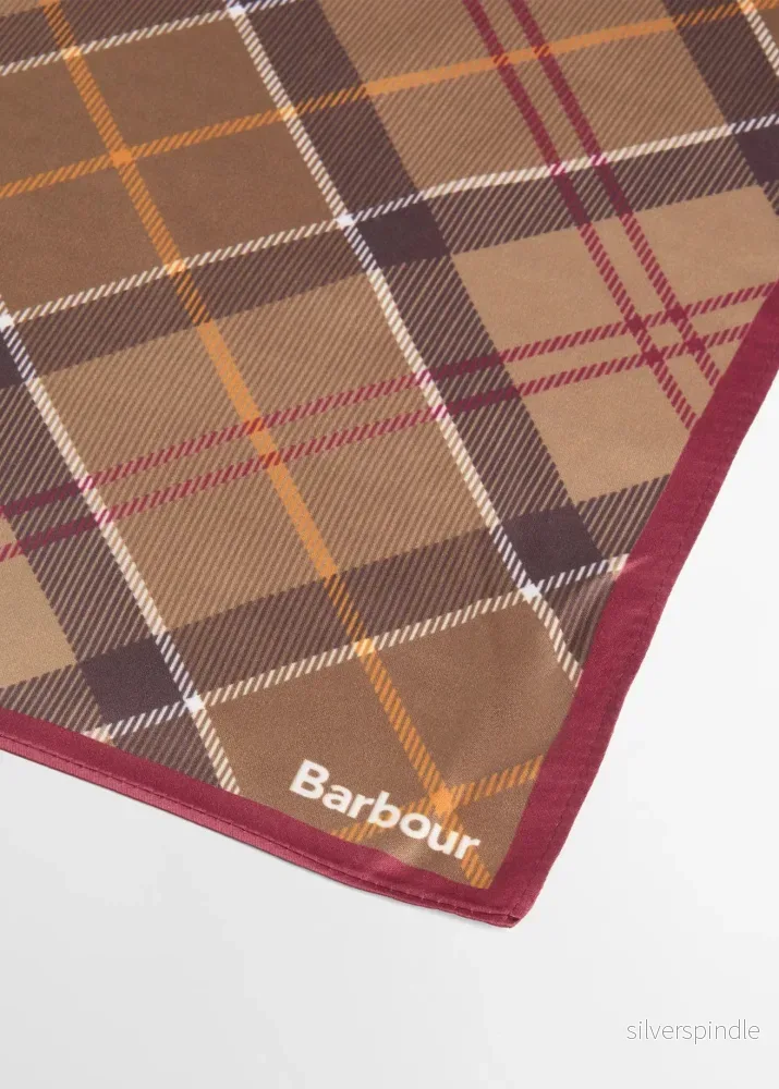 Barbour Kinsale Tartan Head Scarf Muted Tartan - Bild 2