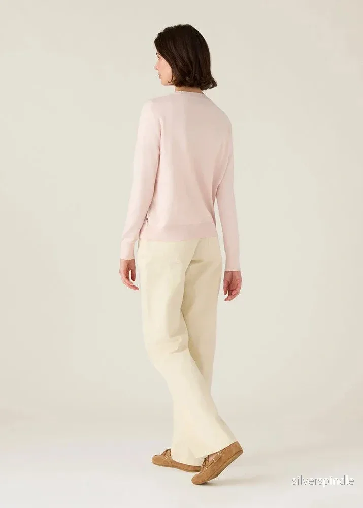 Lexington Cashmere Blend Ragian Sweater L Pink - Bild 2