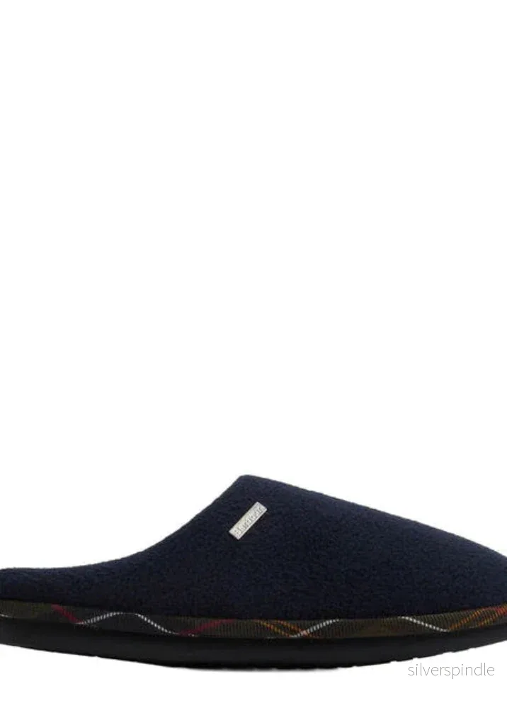 Barbour Hexham Slipper Navy