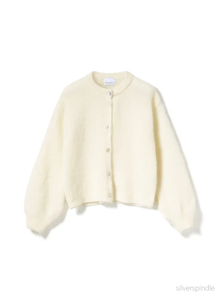 KAE KNIT CARDIGAN OYSTER - Bild 3
