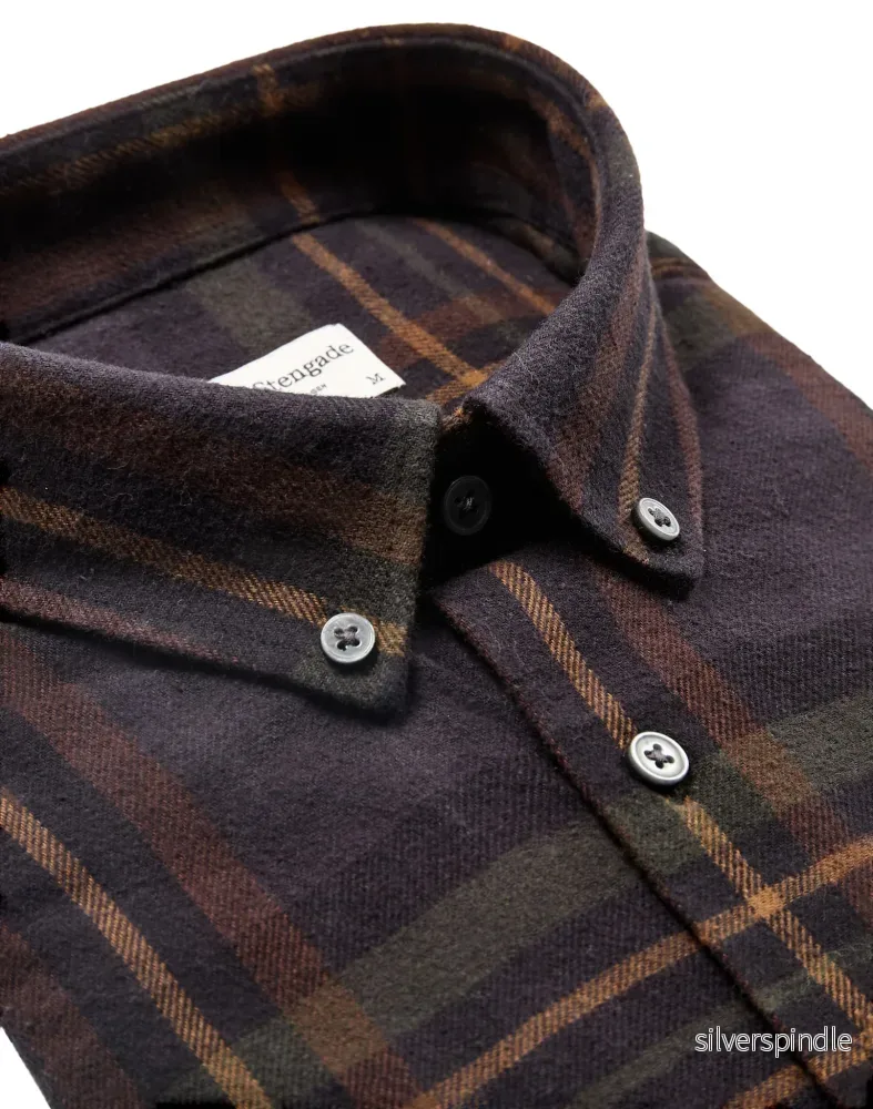 BS Snead Casual Slim Fit Skjorta - Green - Bild 2