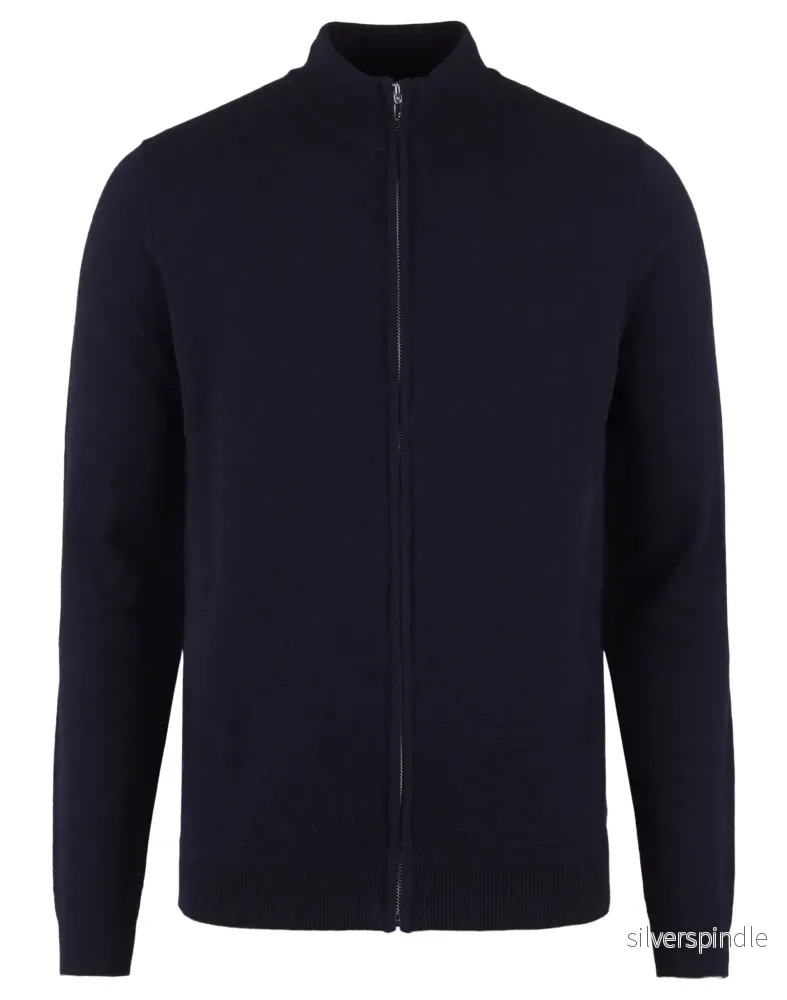 BS Continental Regular Fit Stickad Tröja – Navy BS Continental Regular Fit Stickad Tröja – Navy