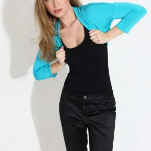 RECORDM CARDIGAN – Turkos RECORDM CARDIGAN – Turkos