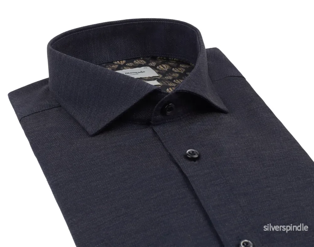 BS Wendy Slim Fit Skjorta - Navy - Bild 2