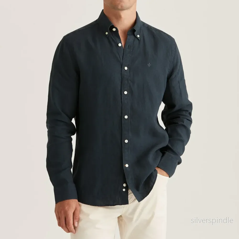 Douglas BD Linen Shirt LS