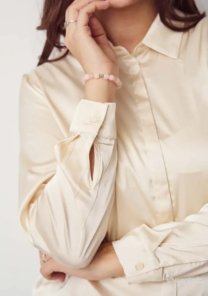 Steff Basic Shirt - Sand - Bild 3