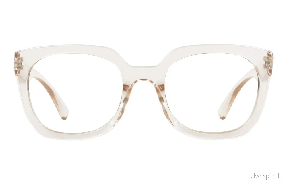 ALEGRA transp sand Reading Glasses. Bästsäljare!