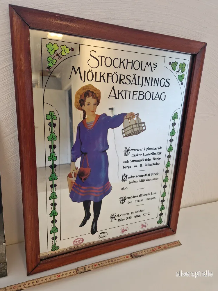 Tavlor, bl.a. Marilyn Monroe & Stockholms Mjölkförsäljnings AB - Bild 2
