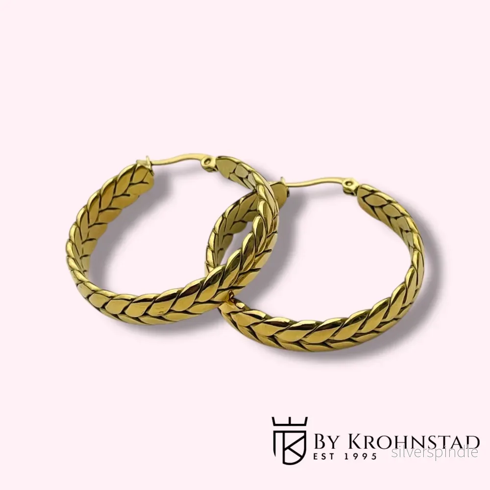 Braided hoop