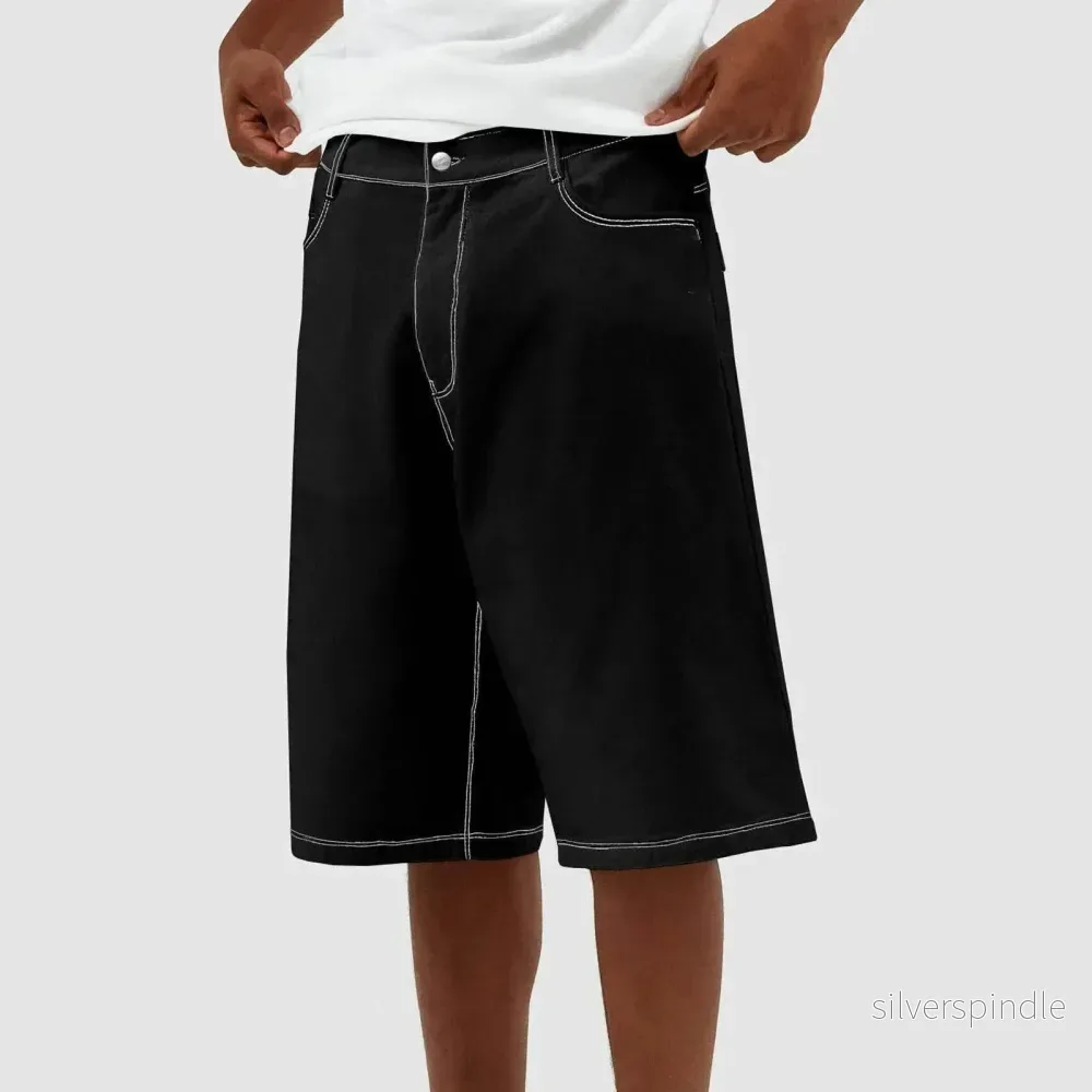 Liam | Baggy Vintage Denim Shorts för Avslappnad Stil - Bild 3