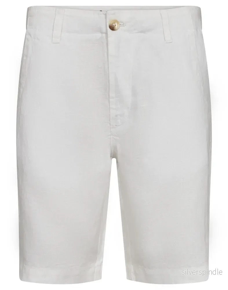 BS Paolos Regular Fit Shorts - White