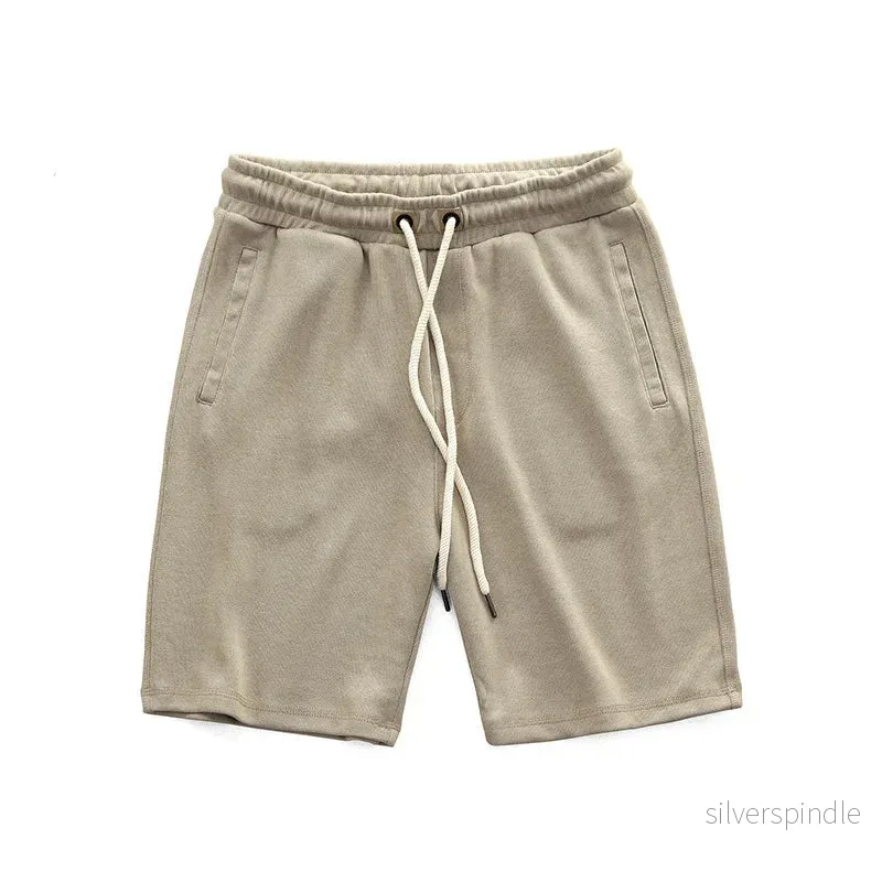 Noah | Avslappnade Herrshorts med Sidofickor och Dragsko