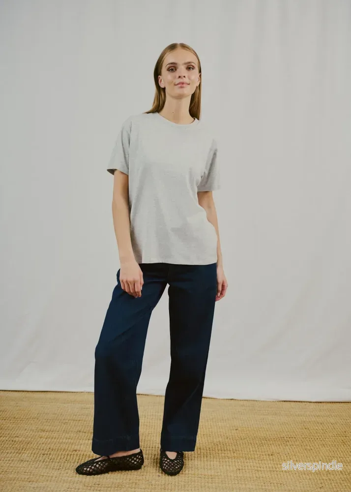 BS Luna T-shirt - Ljusgrå - Bild 2