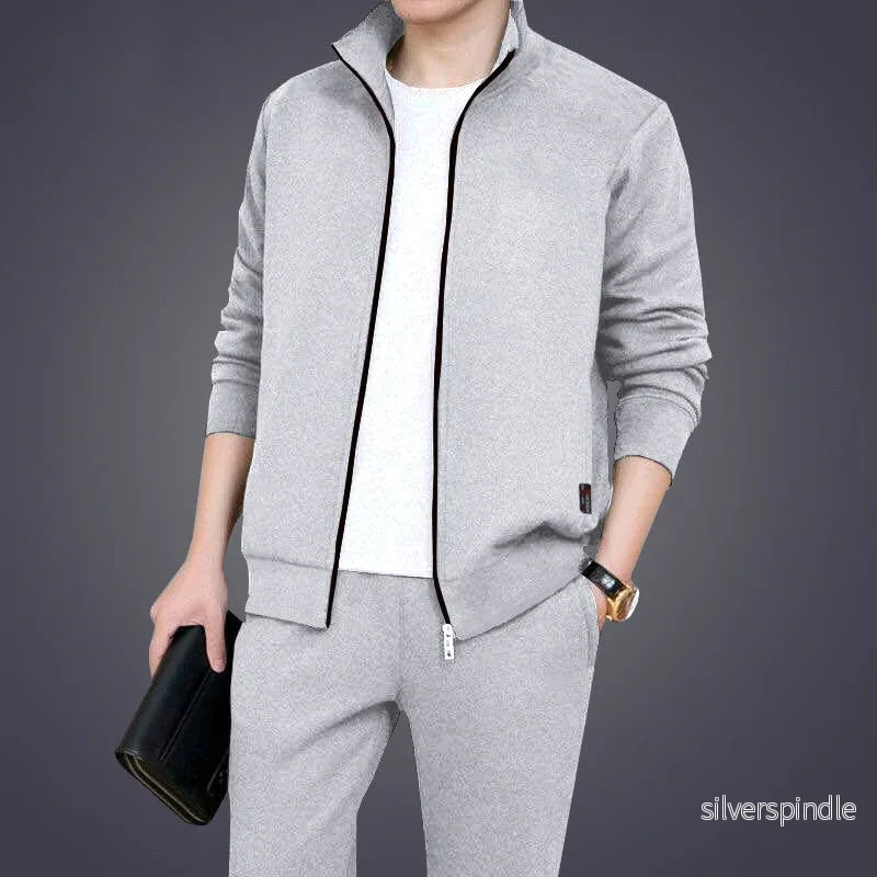 Ethan | Sporty Slim Fit Two-Piece Set utan Huva - Bild 2