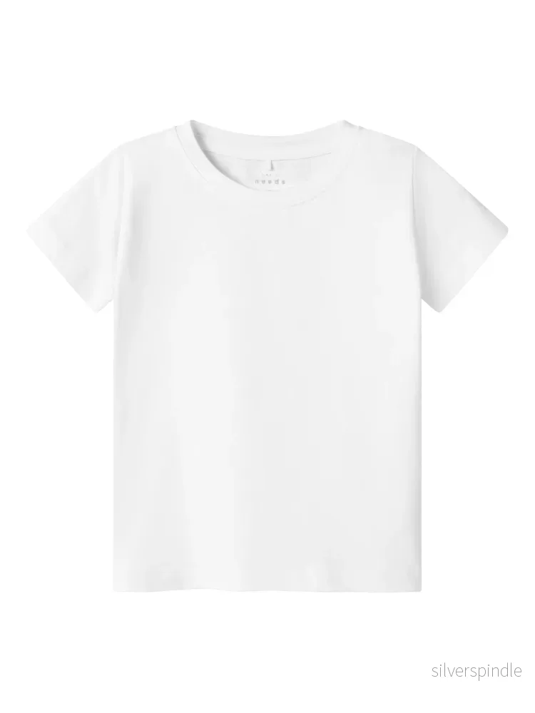 Enfärgad Vit T-shirt