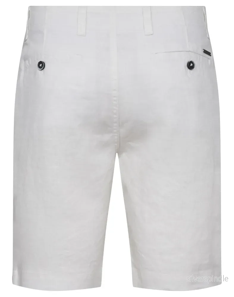 BS Abel Regular Fit Shorts - Vit - Bild 2