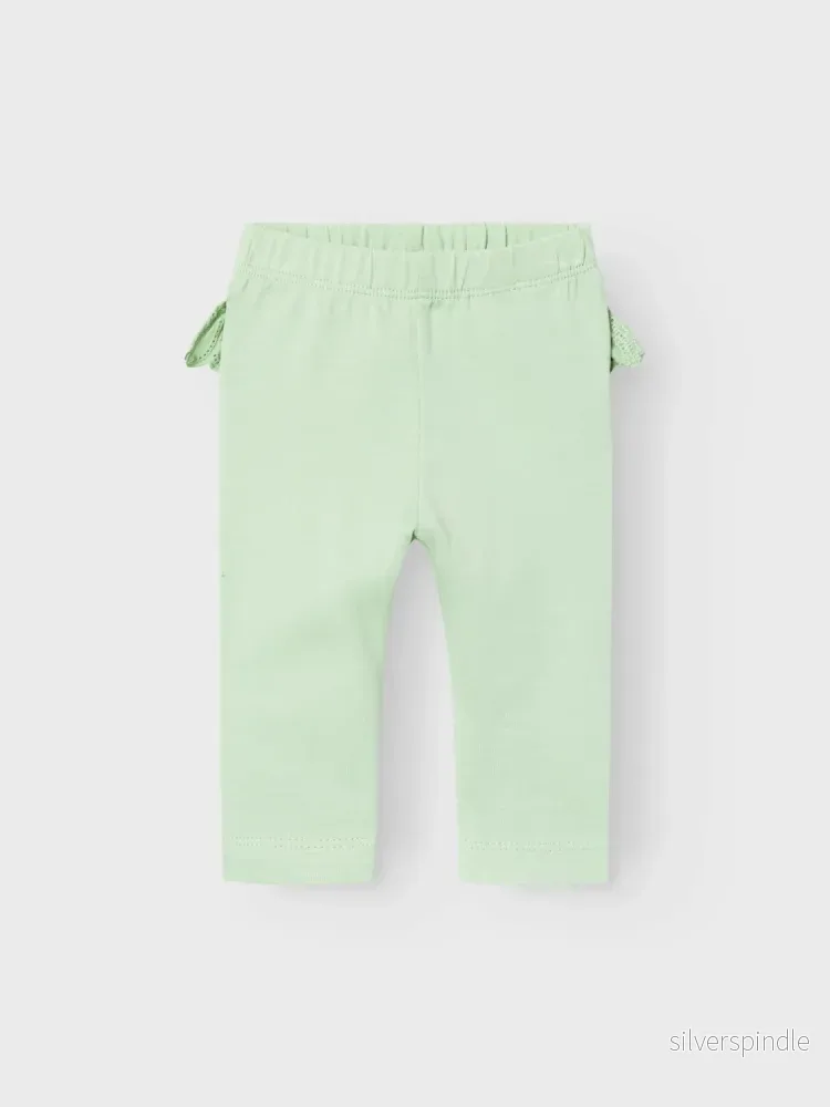 Baby Legging med spets - Bild 3