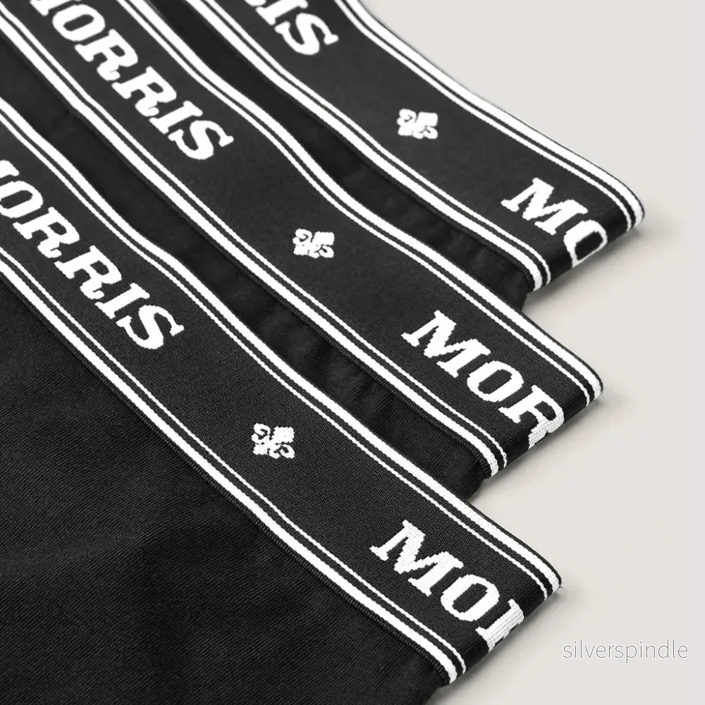 Morris Boxer Brief 3-pack Black - Bild 2