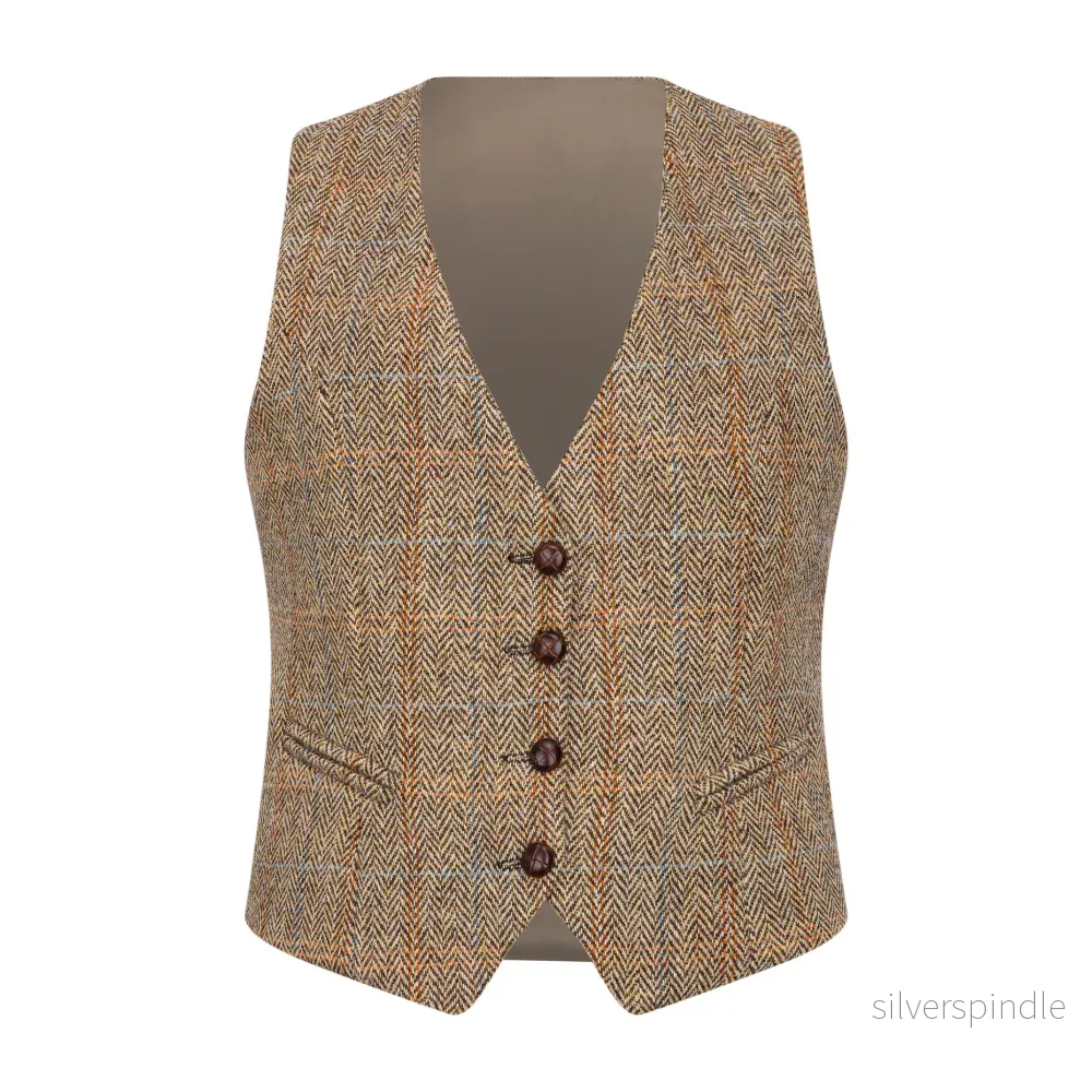 Walker and Hawkes – Harris Tweed Brayton damväst - Bild 3