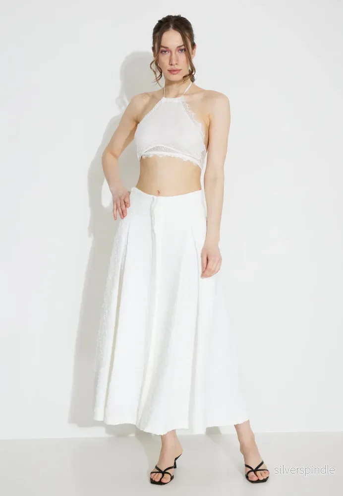 SKIRT 03532 - Vit