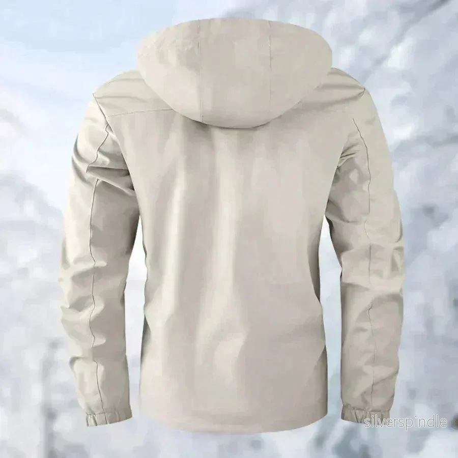 Vinterjacka för Herr | Vattentät Parkas med Isolerad Huva | Funktionell Design för Kalla Väderförhållanden - Bild 2