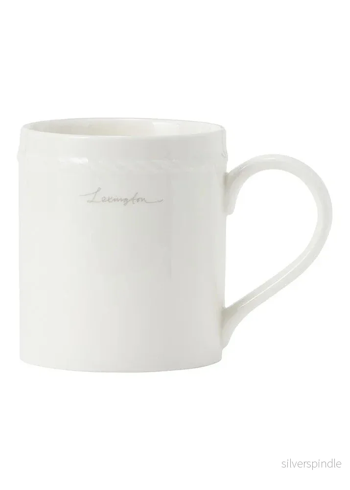 Lexington Porcelain Mug WH/Beige