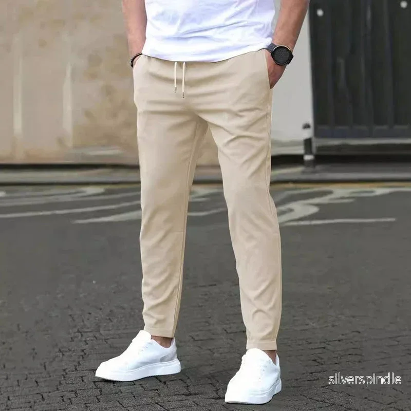 Liam | Slim Fit Kortade Byxor med Modern Design Liam | Slim Fit Kortade Byxor med Modern Design