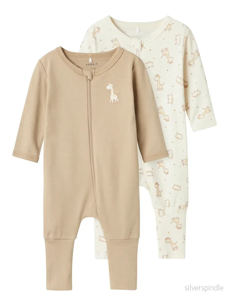 2-pack Pyjamas Giraffer 2-pack Pyjamas Giraffer