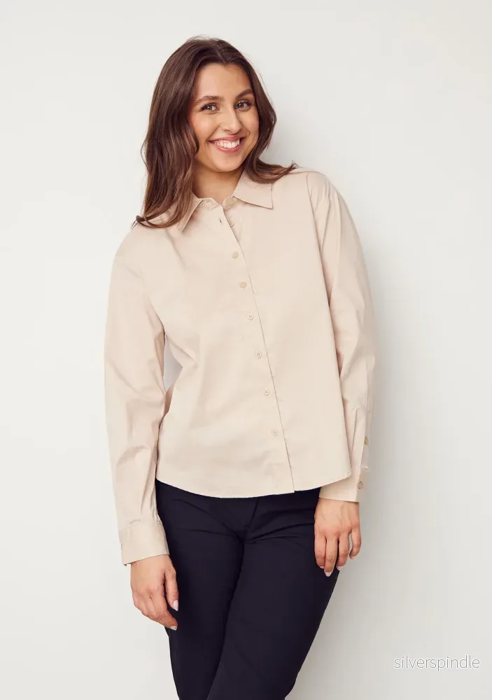 Sigga Basic Shirt - Sand - Bild 2