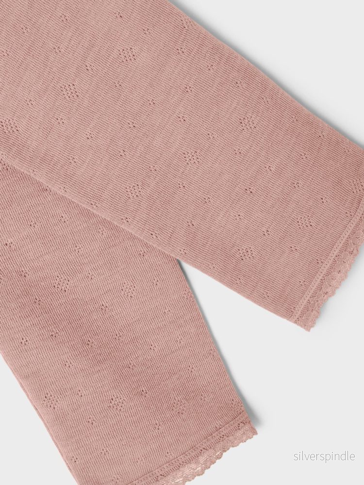 NMFWANG WOOL NEEDLE LEGGING - Bild 3