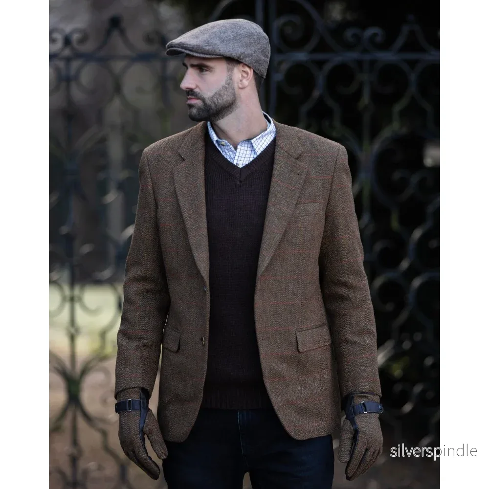 Walker & Hawkes Cambridge - tweedkavaj Brown Tweed - Bild 2