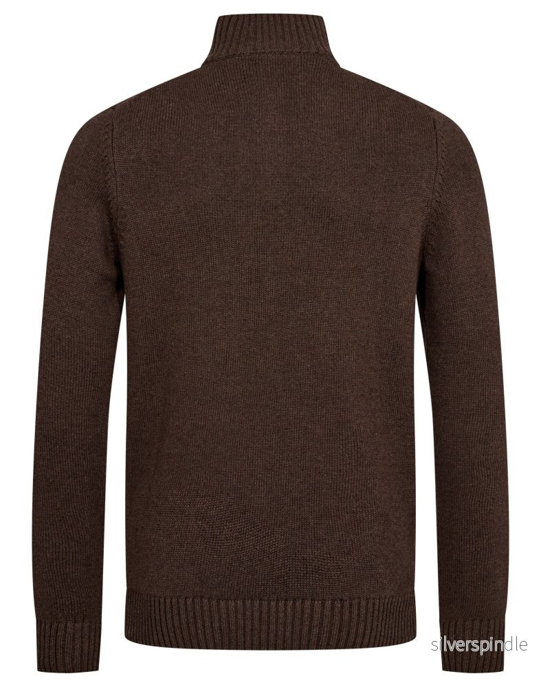BS Eruza Regular Fit Strik - Brown - Bild 2