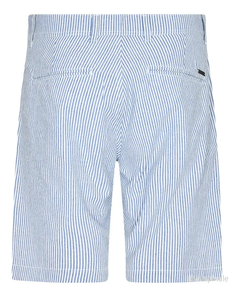 BS Alejandro Regular Fit Shorts - Blue/White - Bild 2