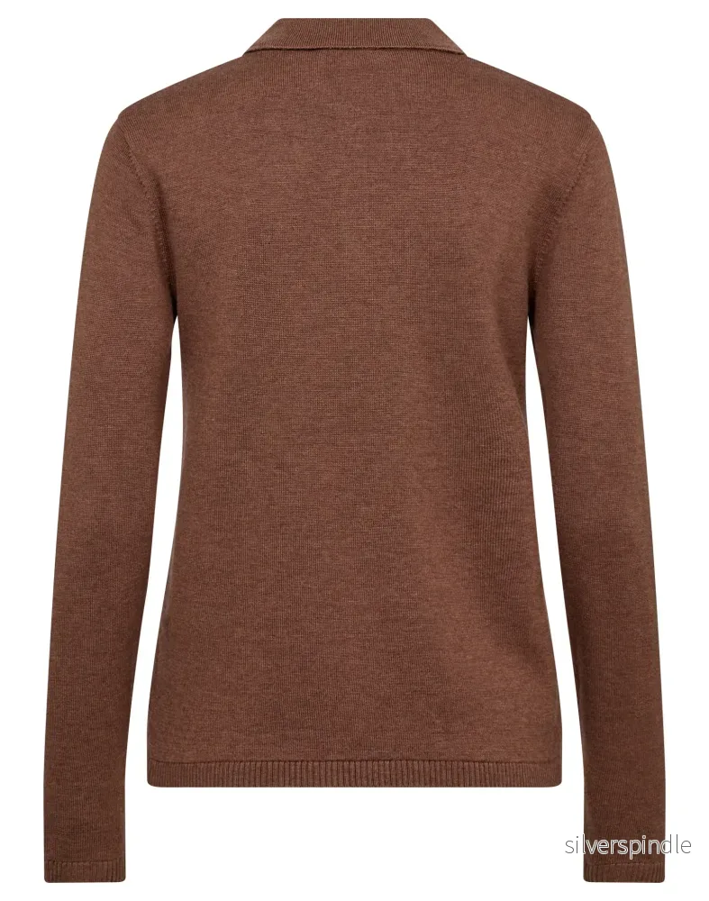 BS Celestina Regular Fit Stickat - Ocher - Bild 2