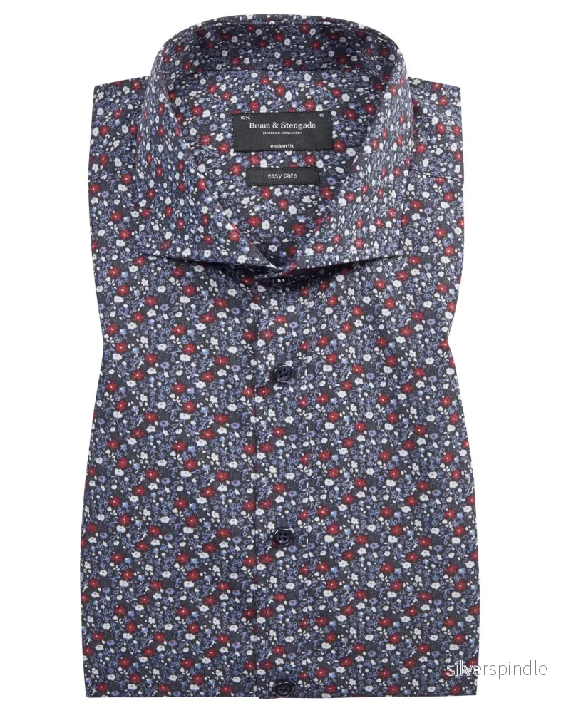 BS Dries Modern Fit Skjorta – Thunder BS Dries Modern Fit Skjorta – Thunder