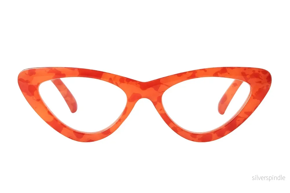 PIPER Milky Orange Coral Reading Glasses 50% RABATT Få kvar i lager
