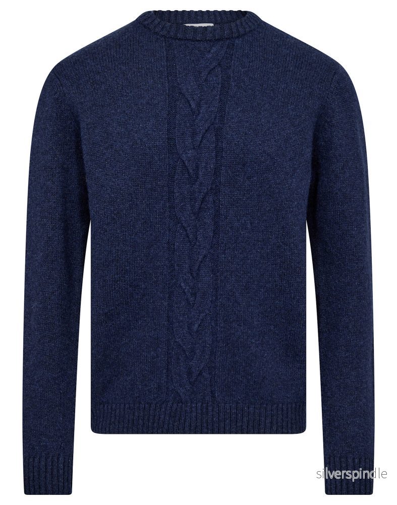 BS Tormod Regular Fit Stickat - Thunder