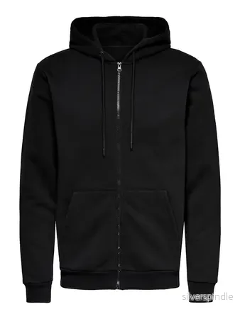 CERES ZIP HOODIE SWEAT BLACK - Bild 2