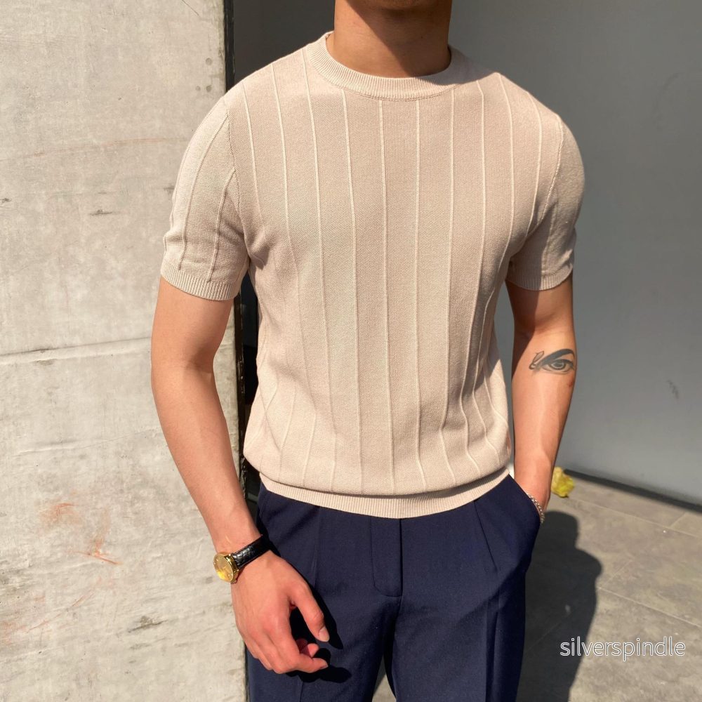 Mason | Lättviktig Avslappnad Kortärmad T-Shirt - Bild 3