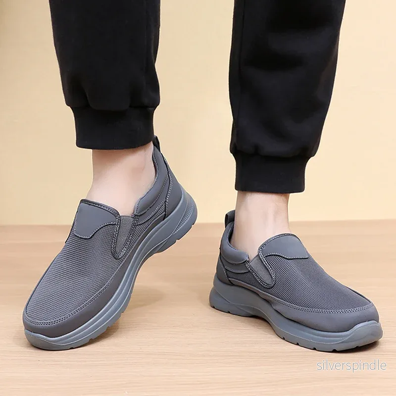 Ethan | Andningsbara Slip-On Herrsneakers med Ortopedisk Stöd - Bild 2
