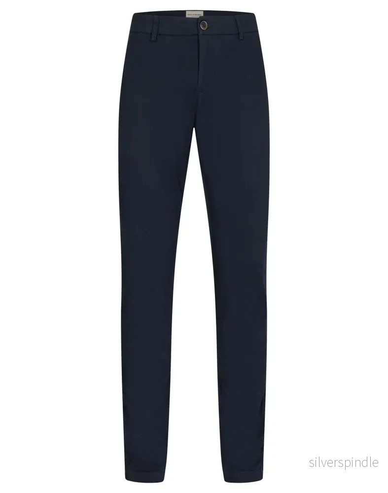 BS Maldonado Slim Fit Chinos – Marinblå BS Maldonado Slim Fit Chinos – Marinblå