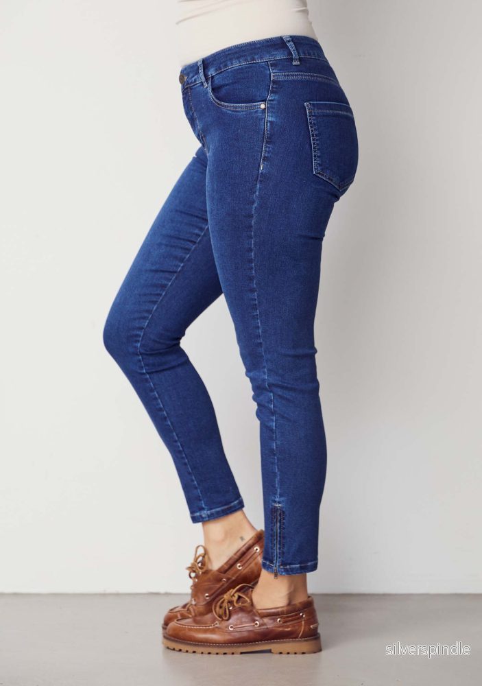 Lido Zip Jeans - Basic Denim Wash - Bild 2