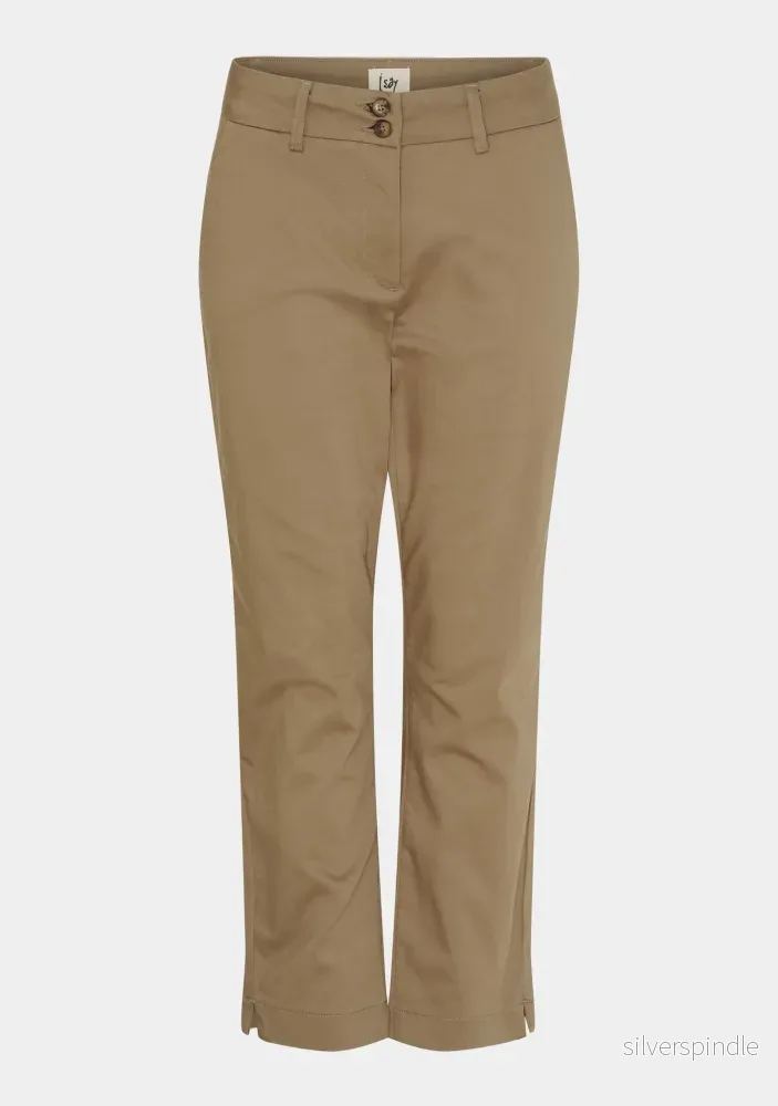 Isay Highwaist Chino - Light Mole - Bild 2