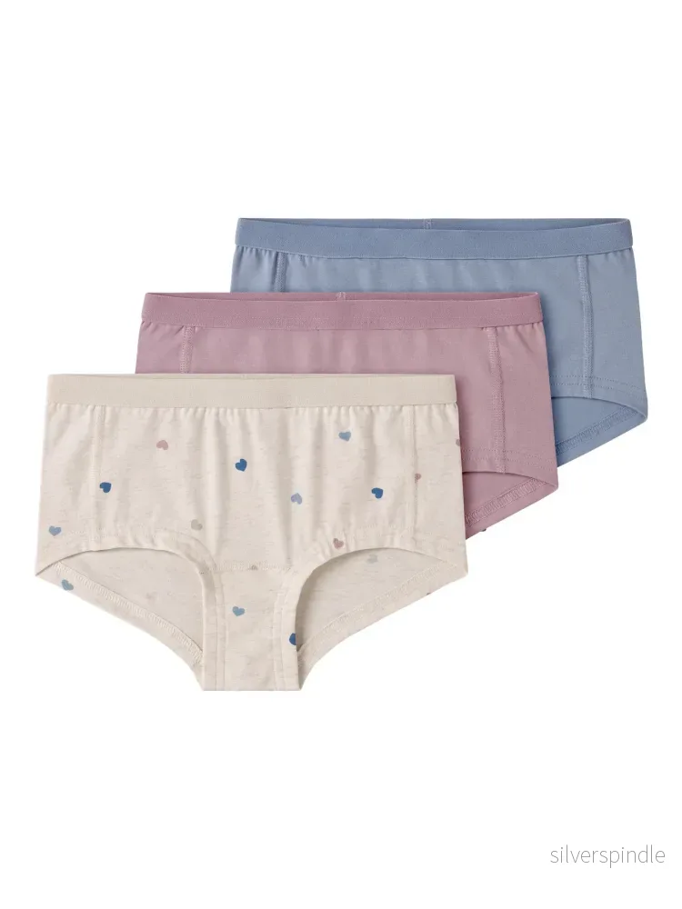 Hipster Trosor 3-Pack Med Hjärtan Hipster Trosor 3-Pack Med Hjärtan