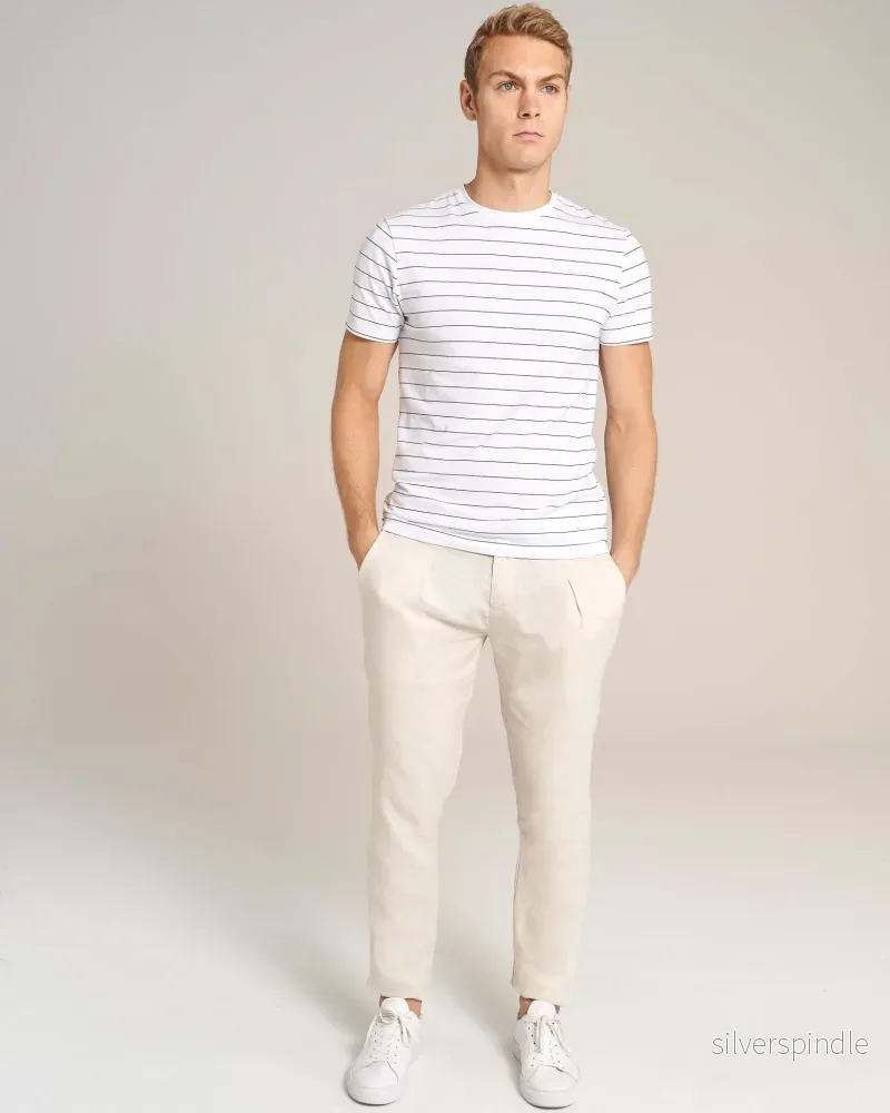 BS Ica Slim Fit Chinos - Sand - Bild 3
