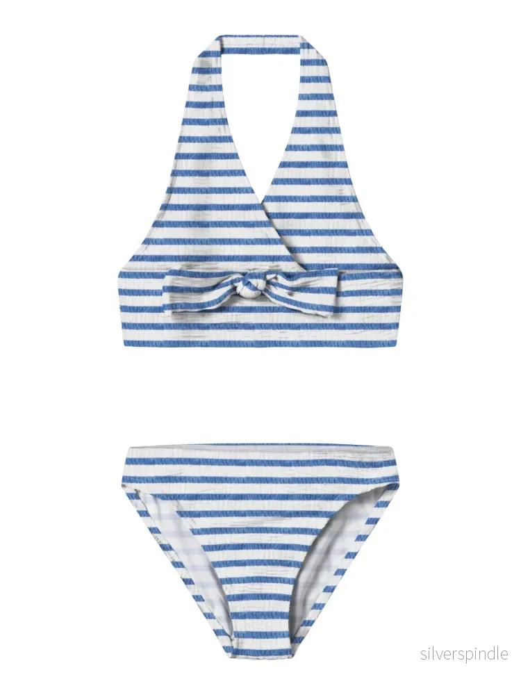 Randig Bikini Halterneck Randig Bikini Halterneck