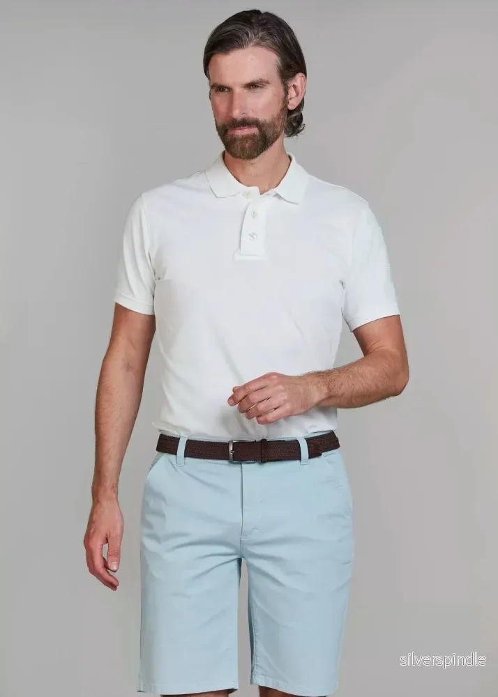 Hansen & Jacob Classic Chino Shorts Light Blue Hansen & Jacob Classic Chino Shorts Light Blue